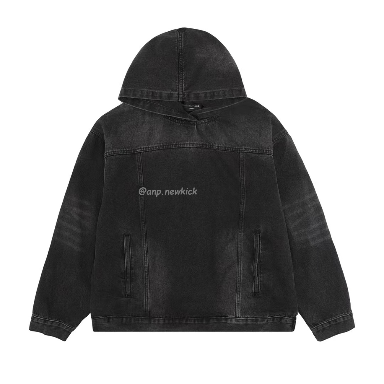 Balenciaga Hooded Denim Hoodie (6) - www.newkick.vip